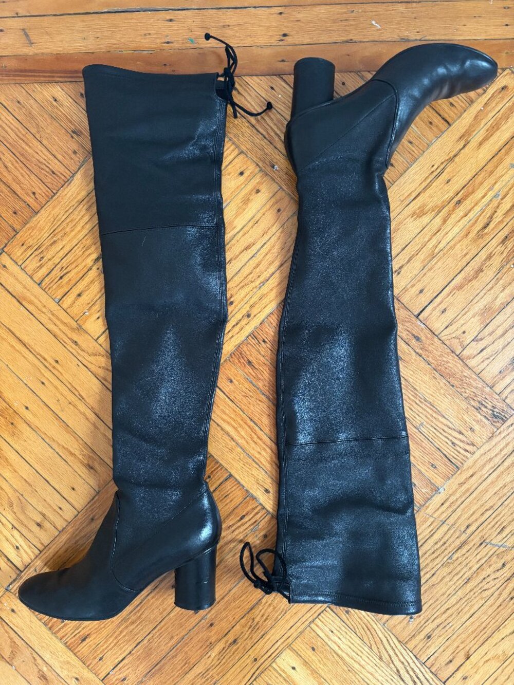 Stuart Weitzman Women's Margotland Leather Over The‎ Knee Boots